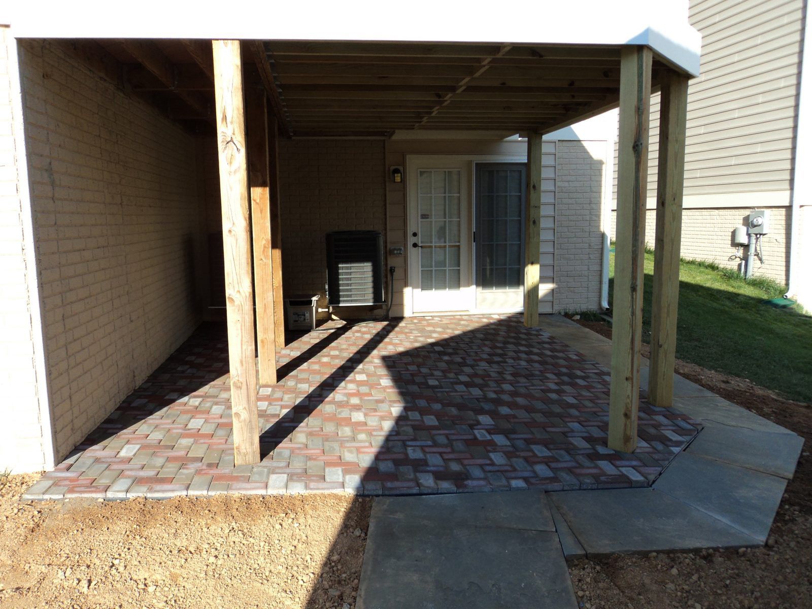 Indoor porch