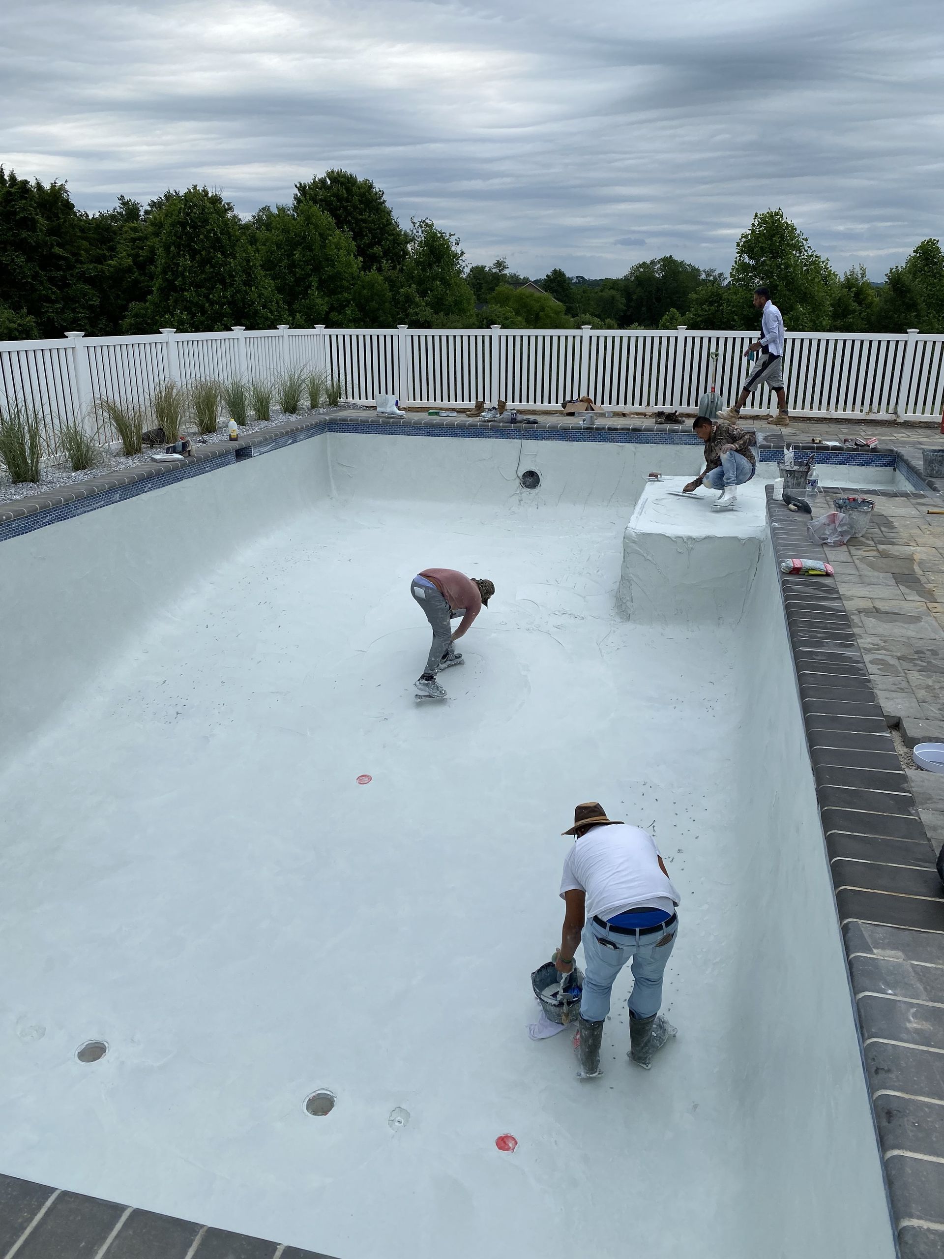 pool building