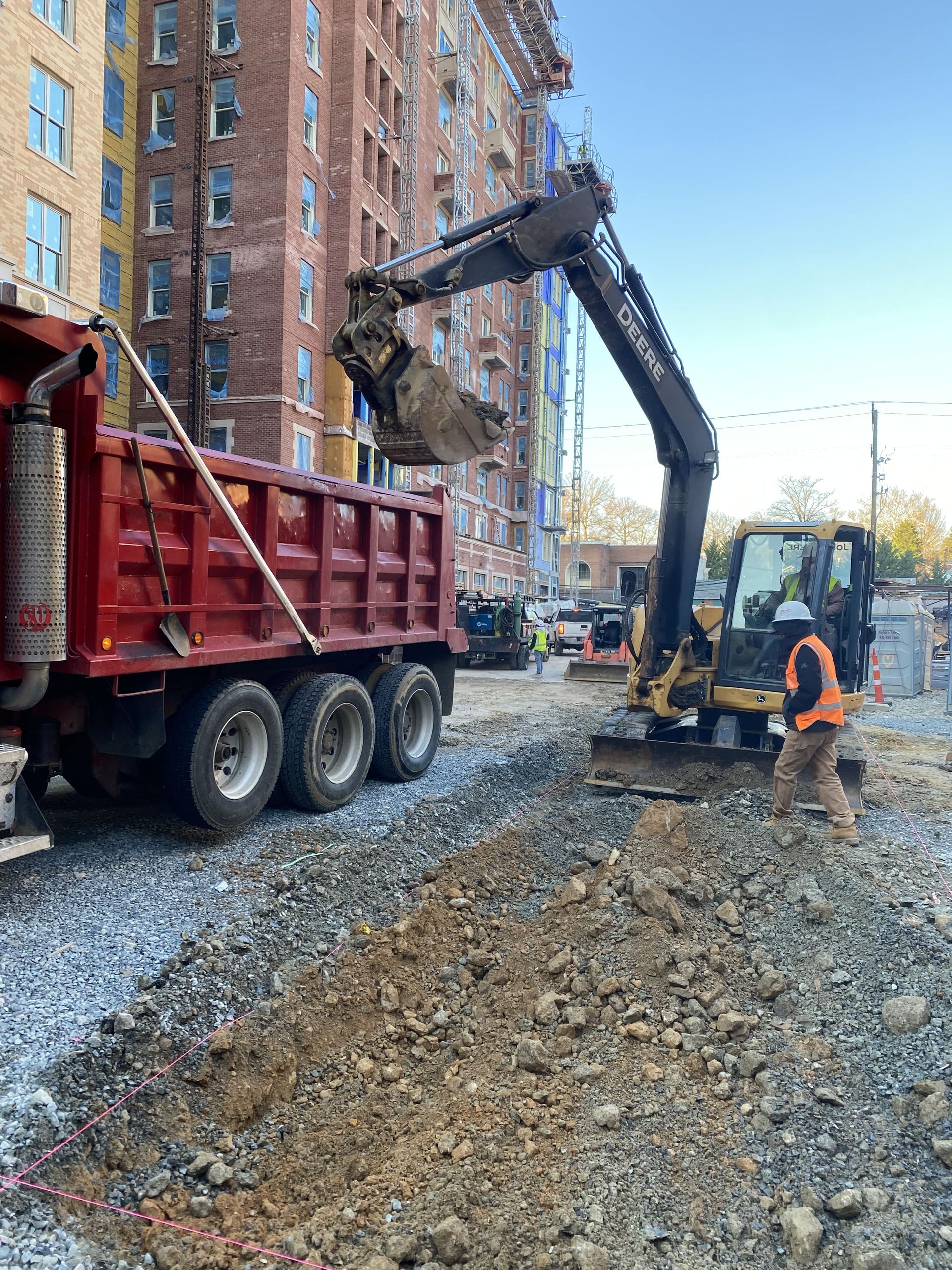 truck for excavation