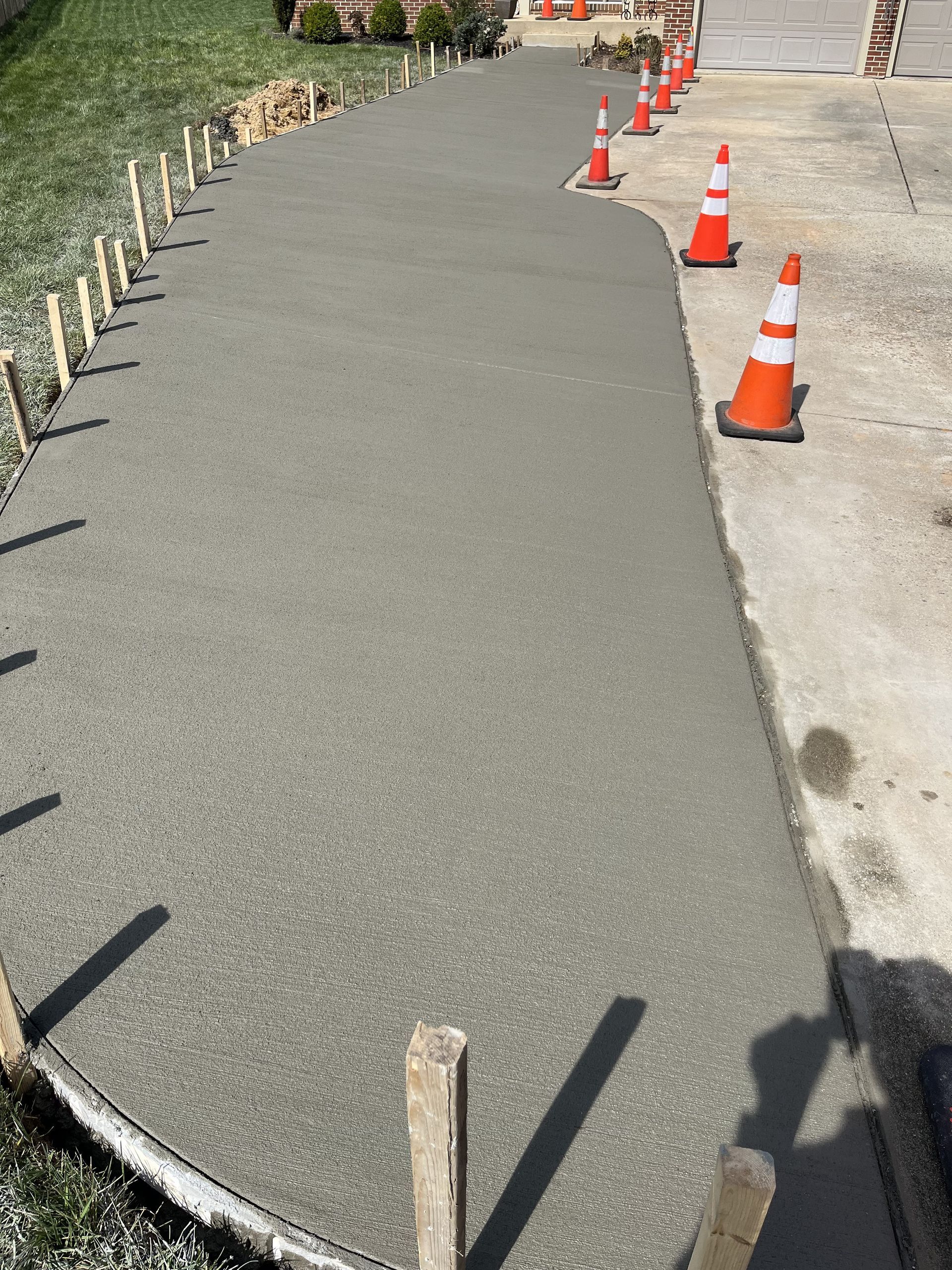 walkway construction