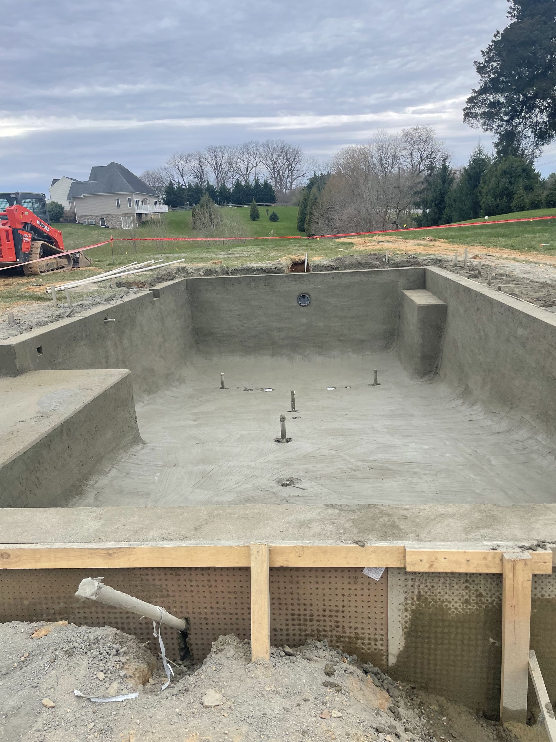 residential pool in Odenton, MD
