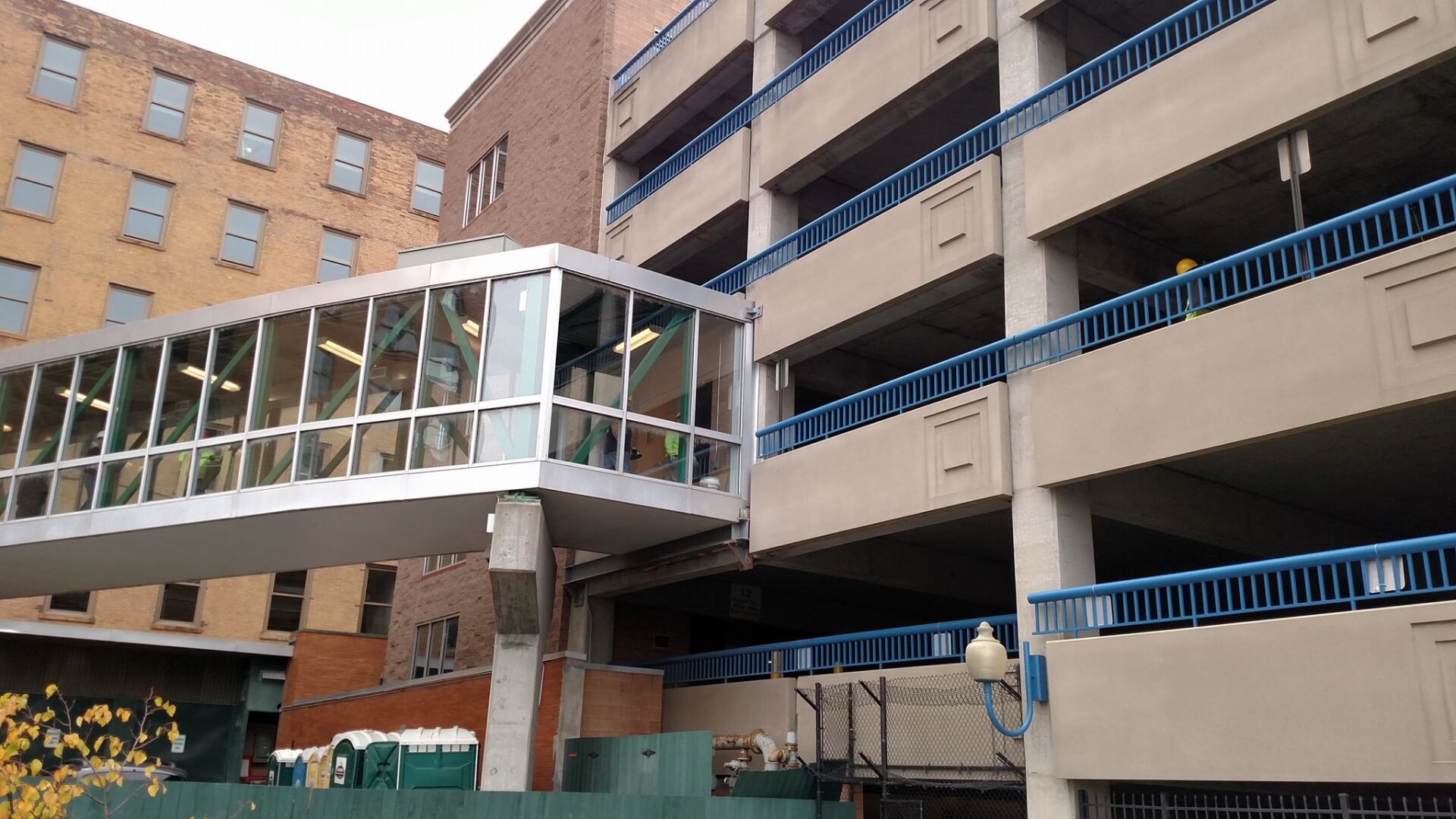 Commercial glass window