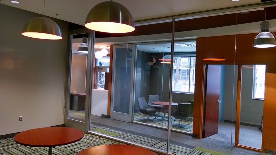 Commercial glass window