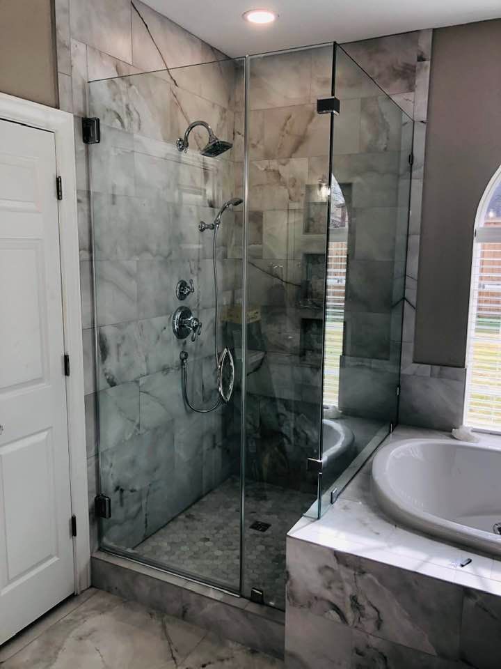 shower glass doors
