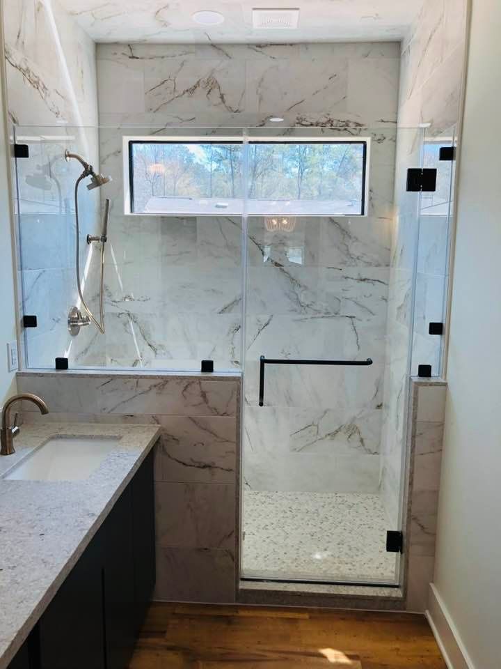 shower glass doors