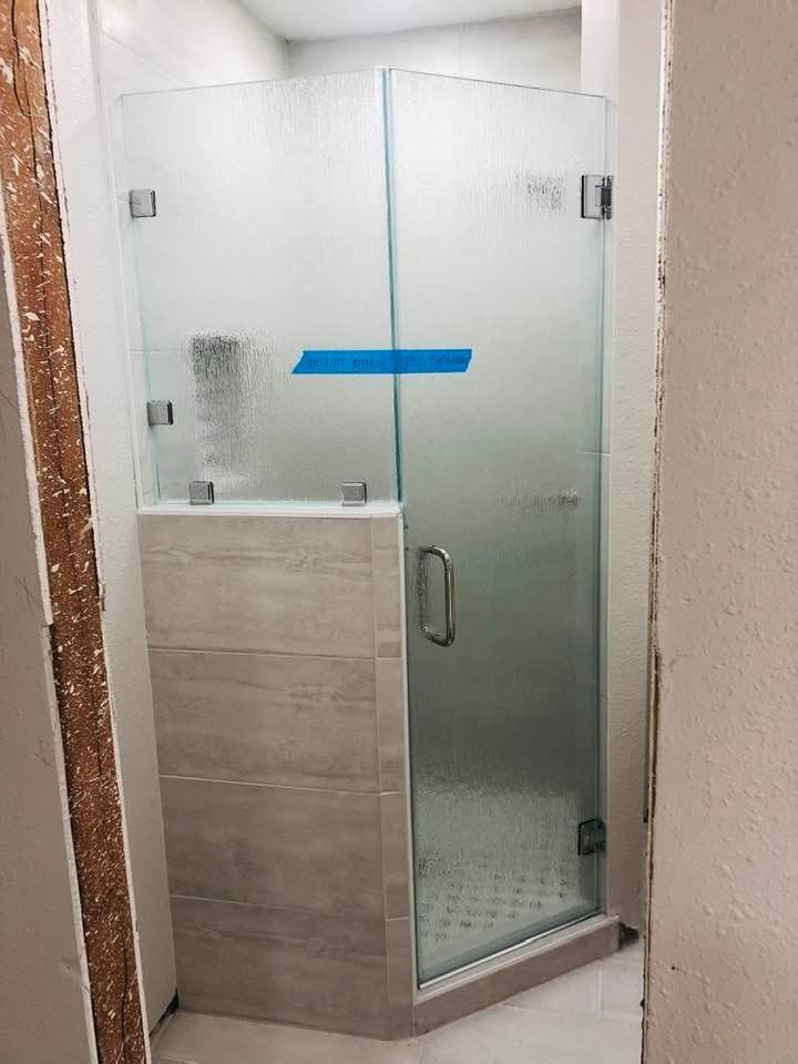 shower glass doors
