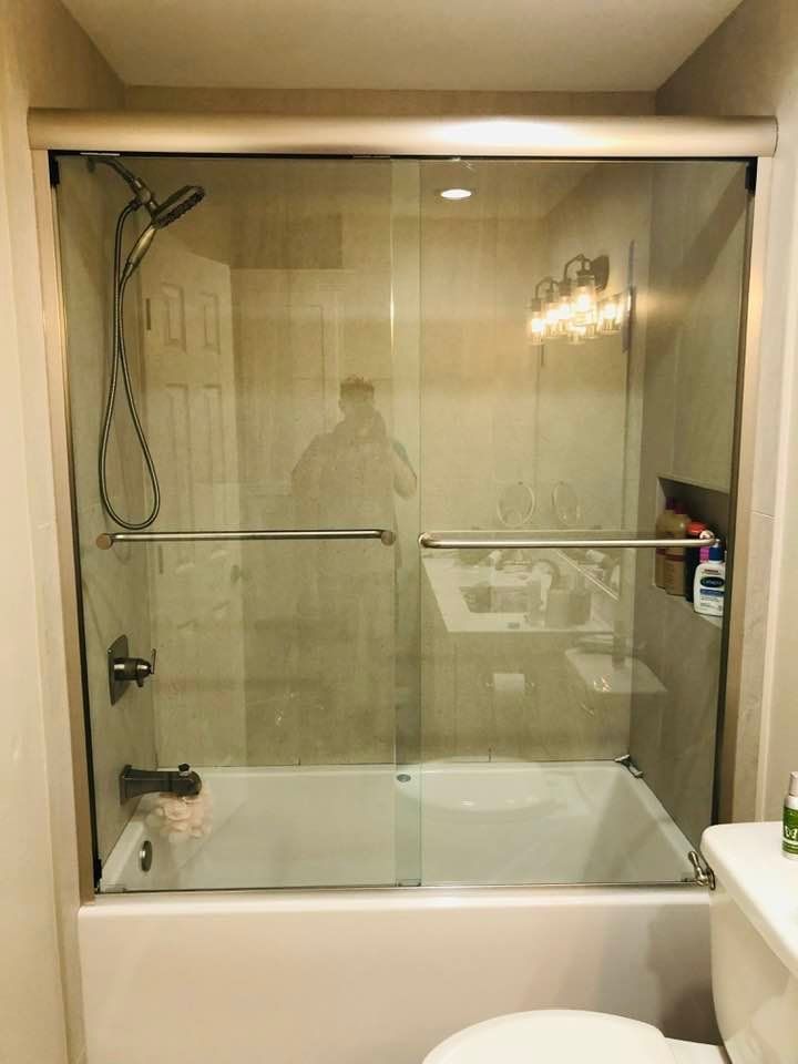 shower glass doors