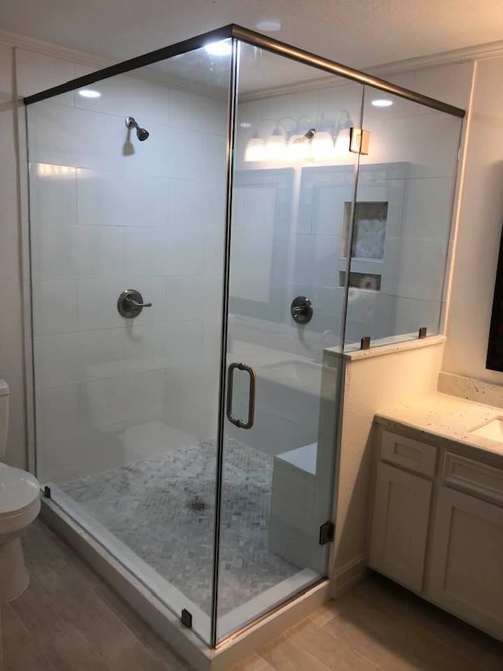 shower glass doors