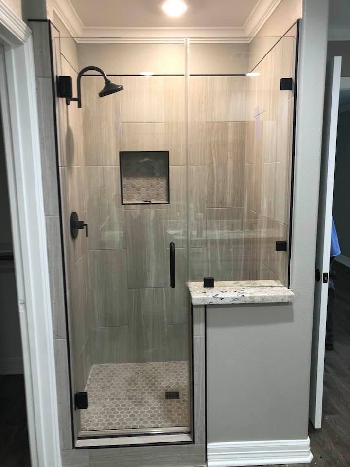 shower glass doors