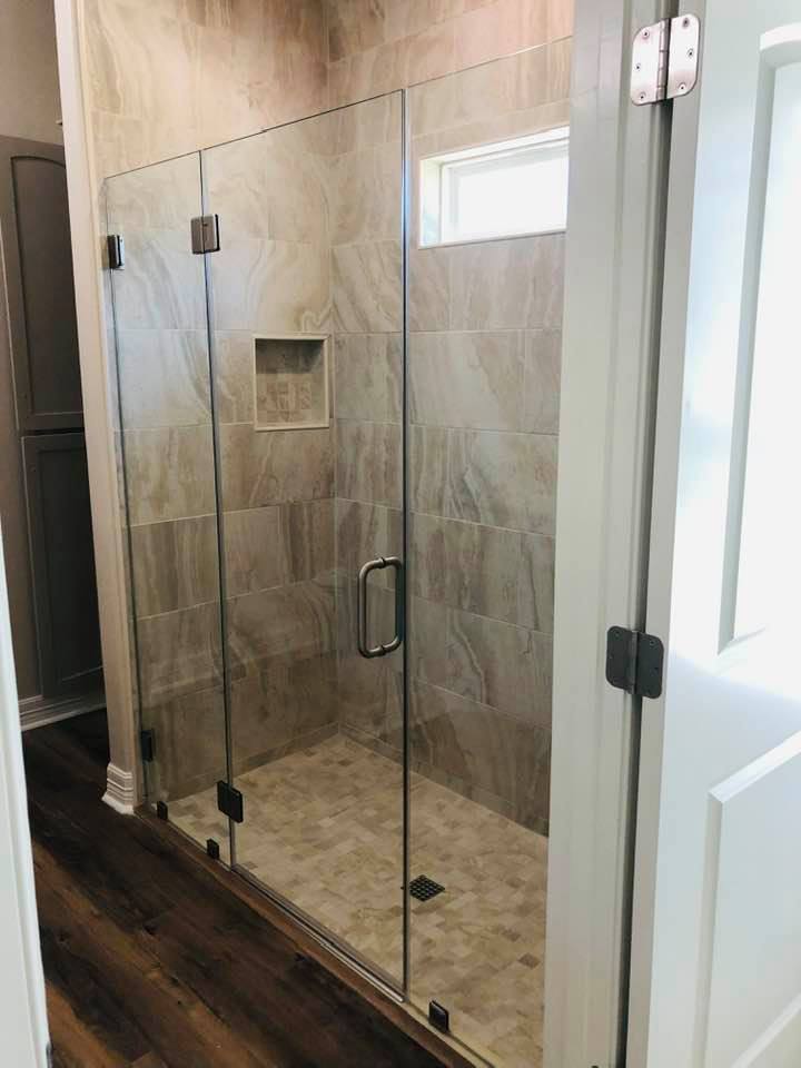 shower glass doors