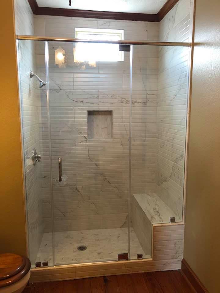 shower glass doors
