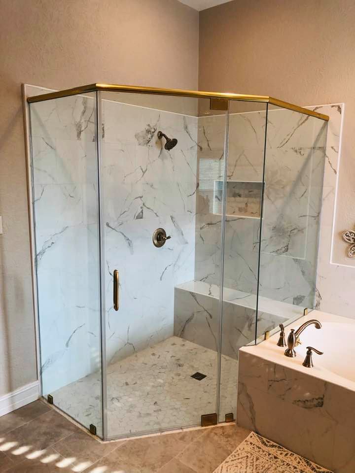 shower glass doors