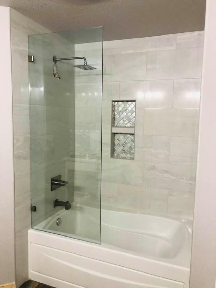shower glass doors