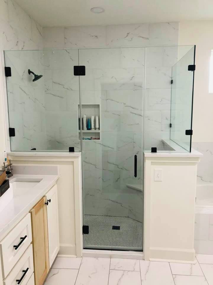 shower glass doors