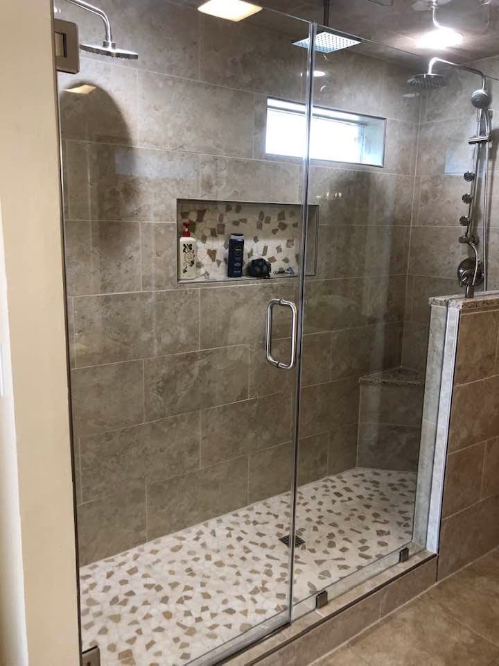 shower glass doors