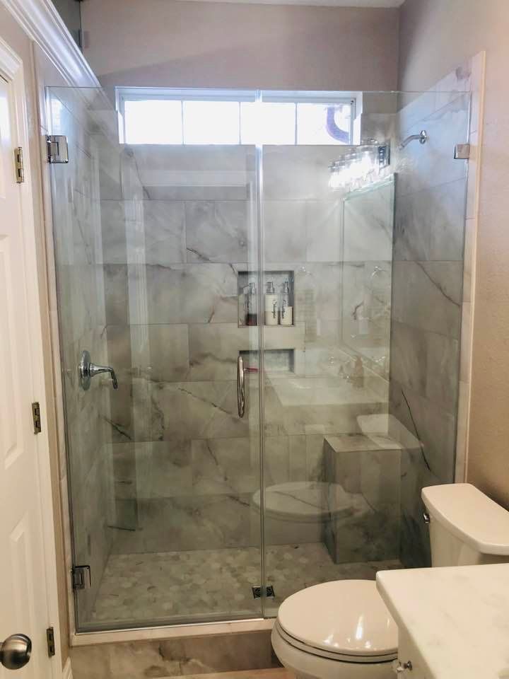 shower glass doors