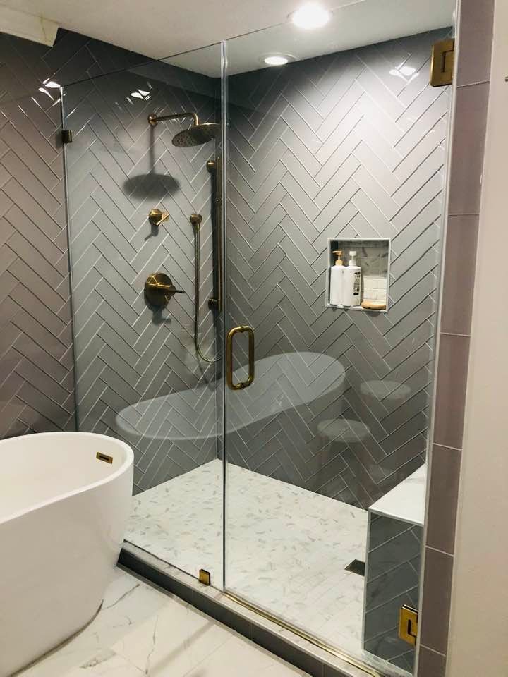 shower glass doors