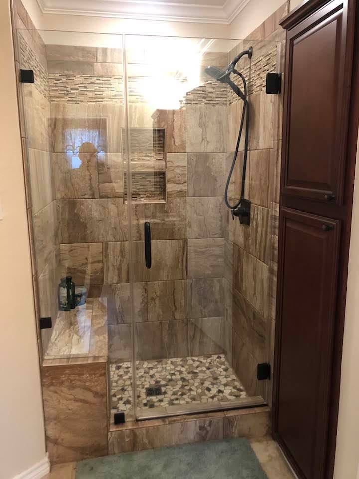 shower glass doors
