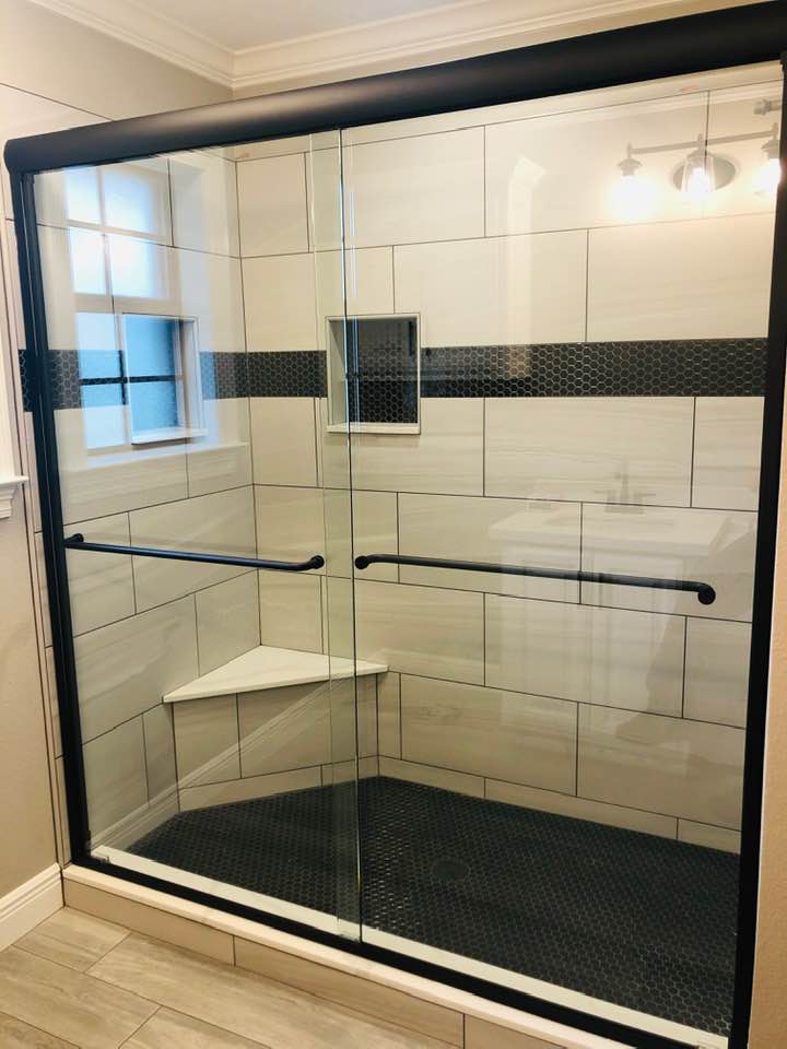 shower glass doors