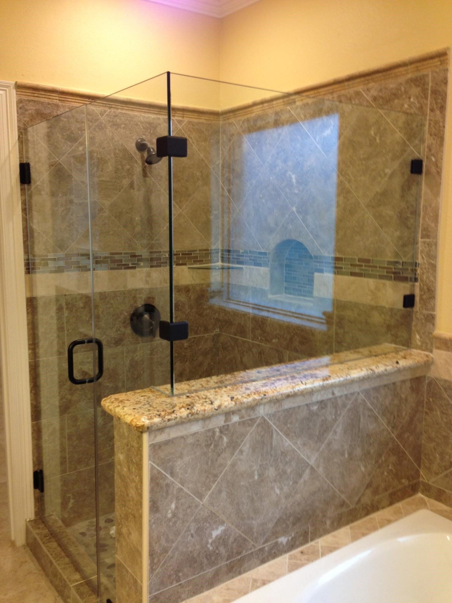 shower glass doors