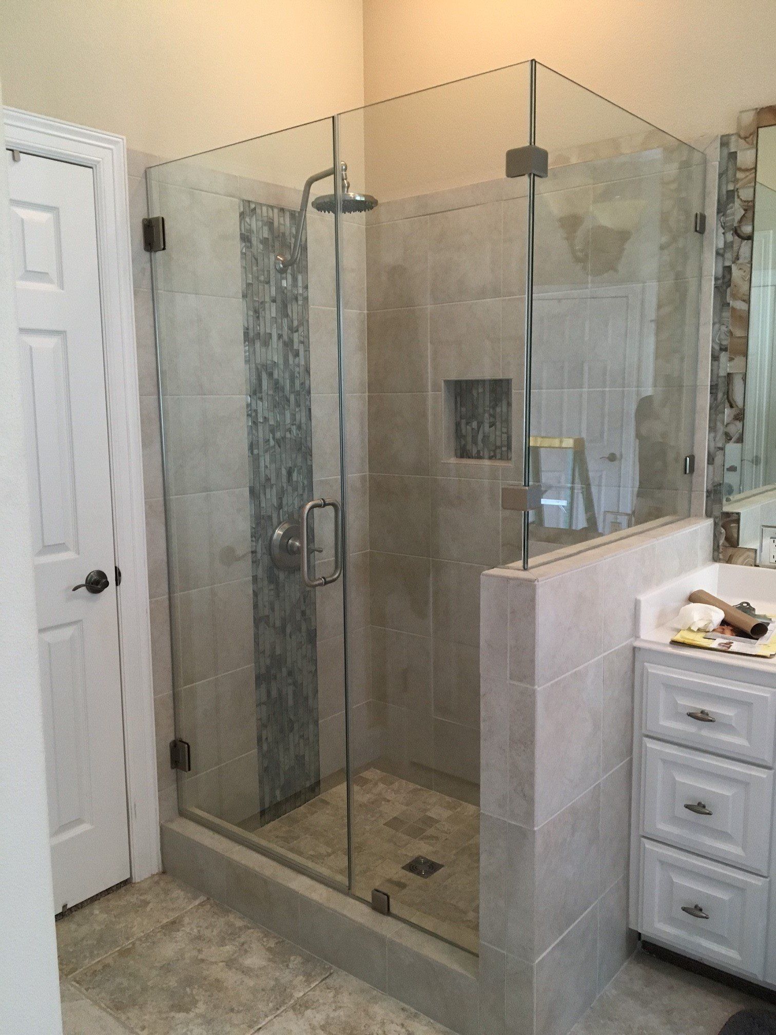 shower glass doors