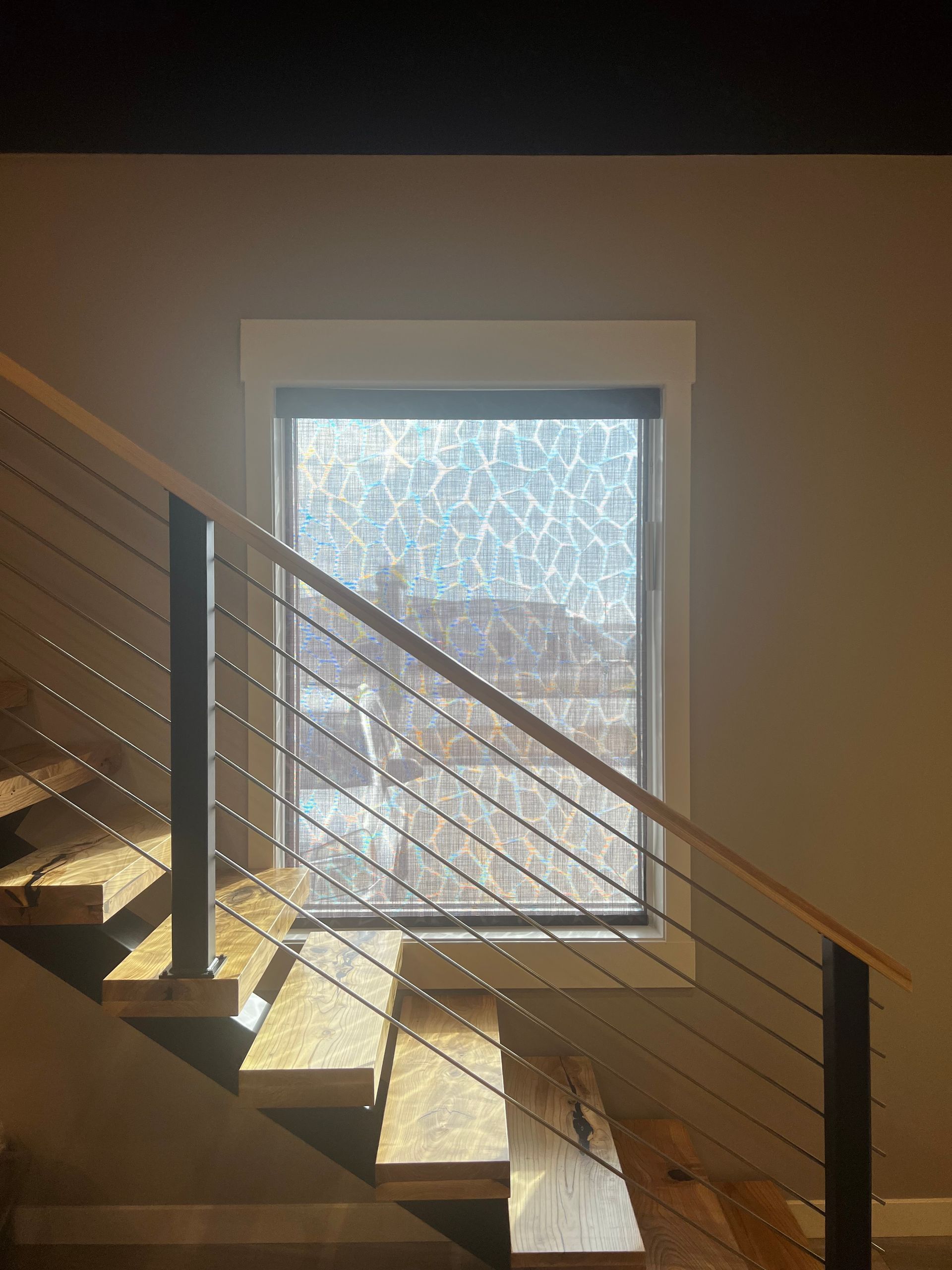 Stairs and window