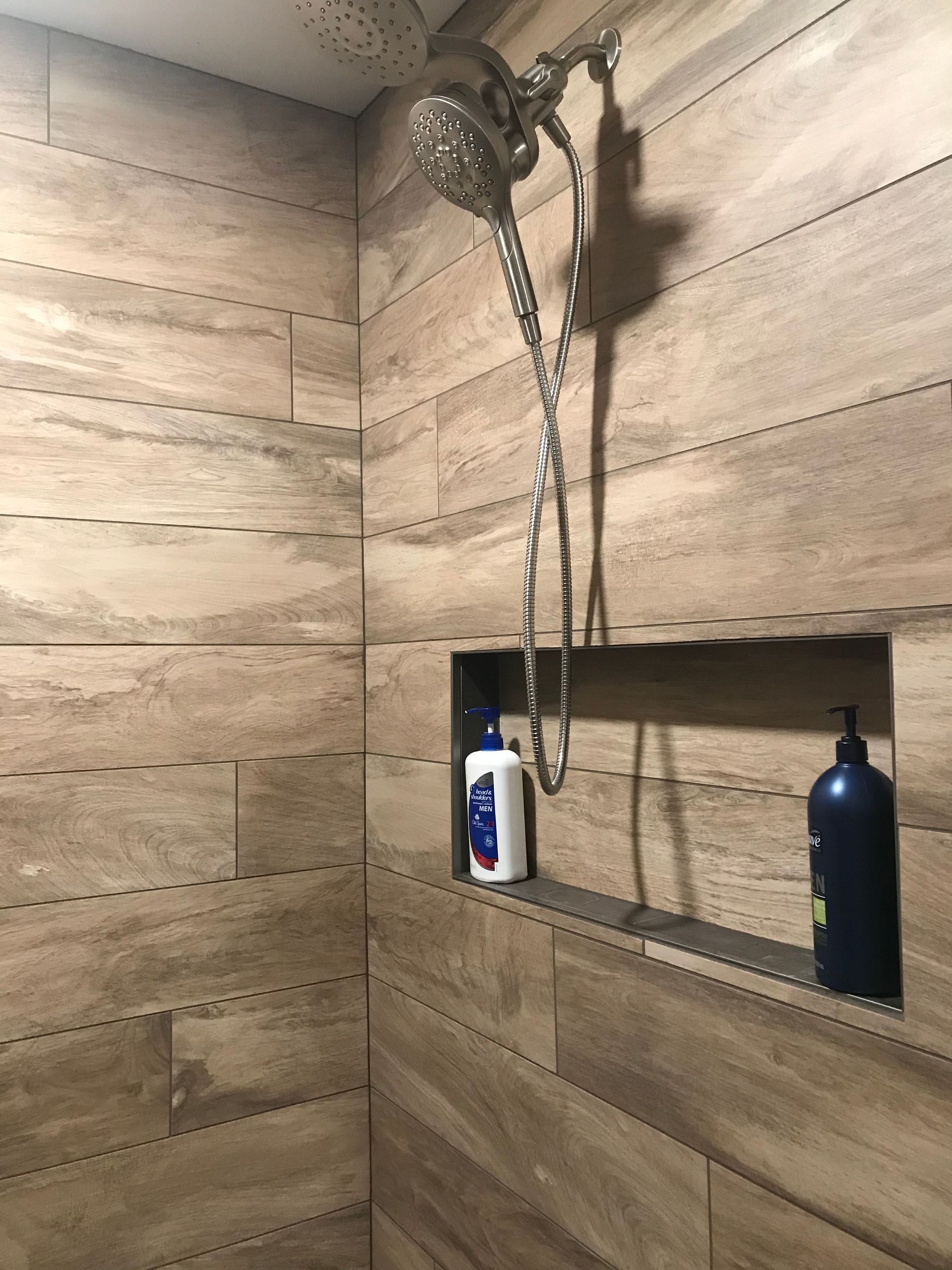 Shower room tiles