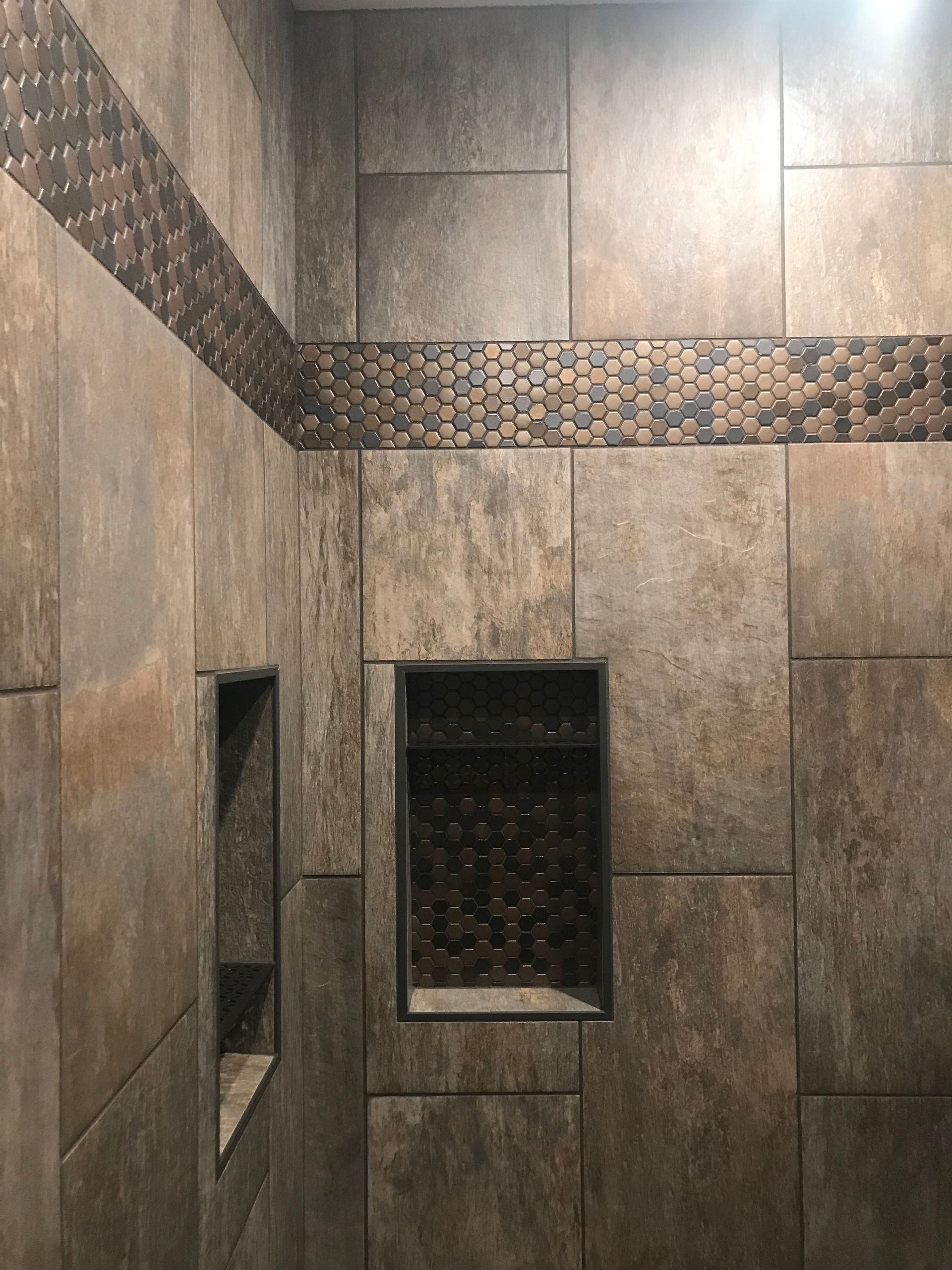 Bathroom tiles