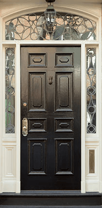 Black door, Pleasantville, NJ, Frank & Jim's Inc.