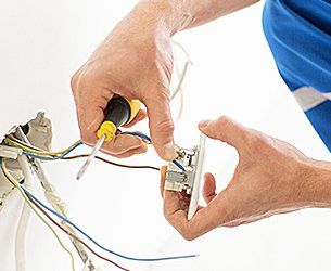 Home electrical outlet installation