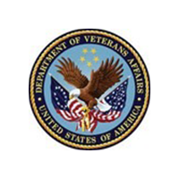 Department of Veterans Affairs seal: eagle, flags, text 