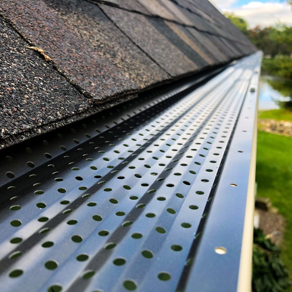 Gutter protection installation