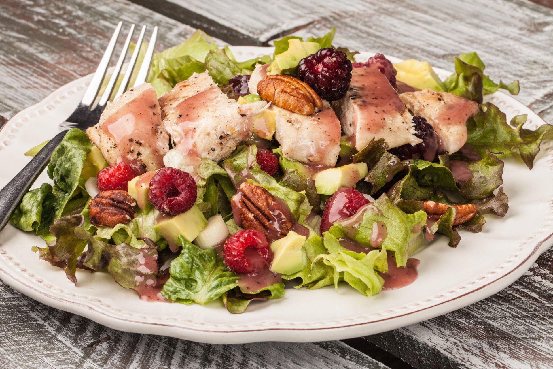 Raspberry Chicken Salad