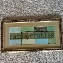 Item #176: Sand Castle Picture