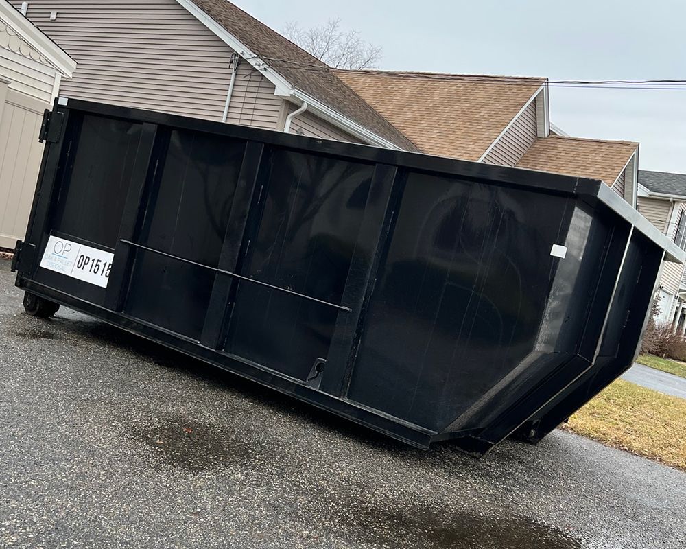 Curbside dumpster