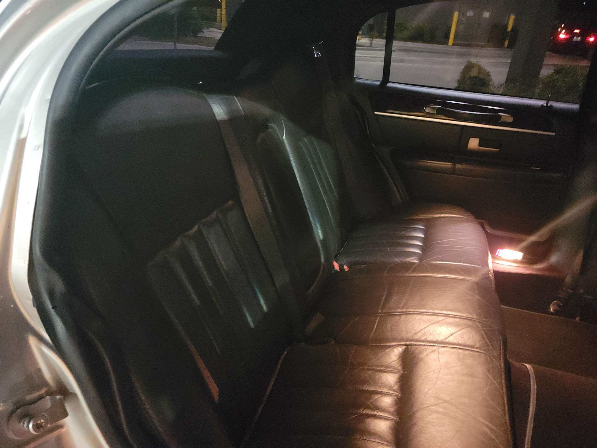 Modern limousine interior