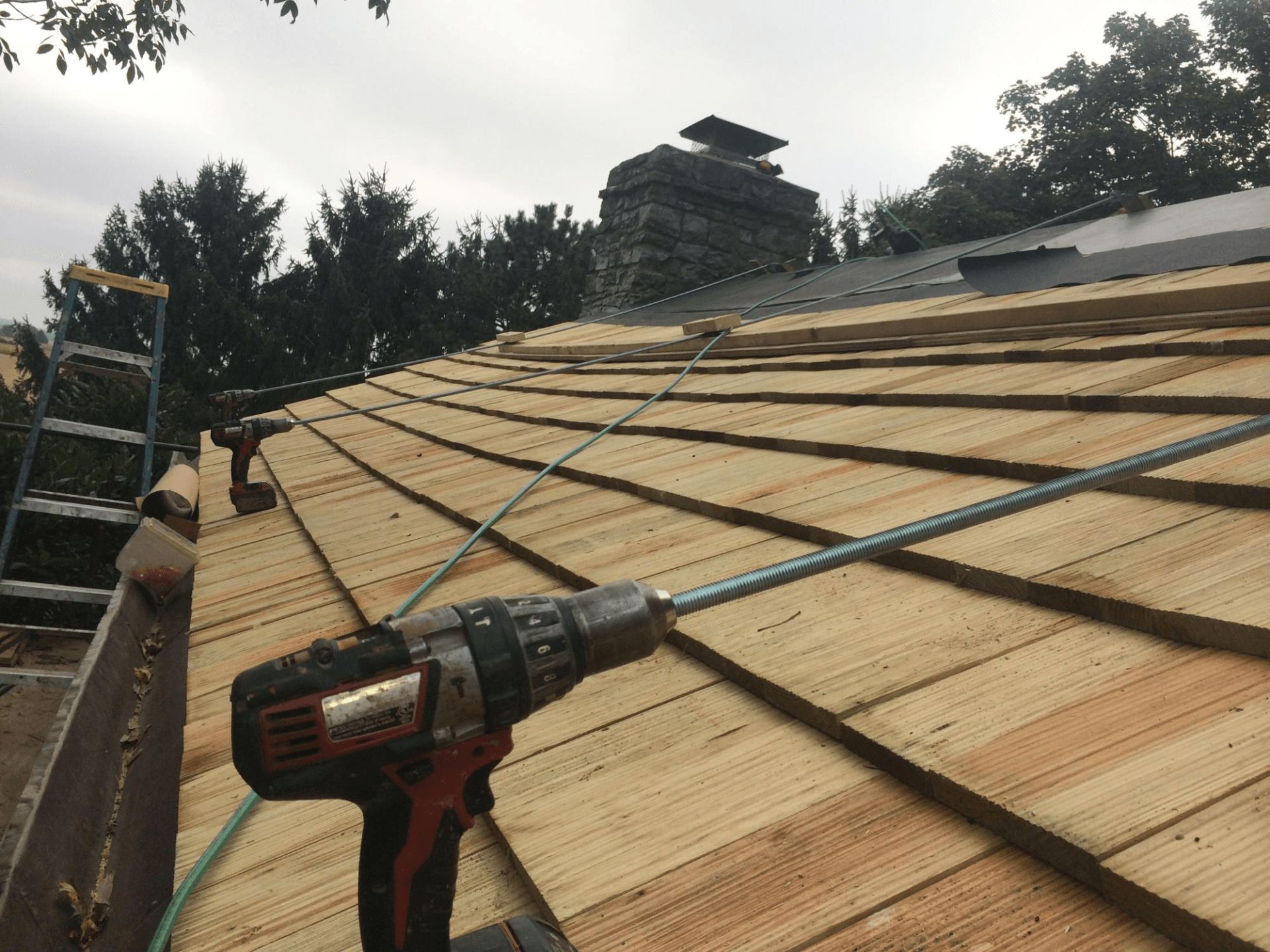 Roofing renovation