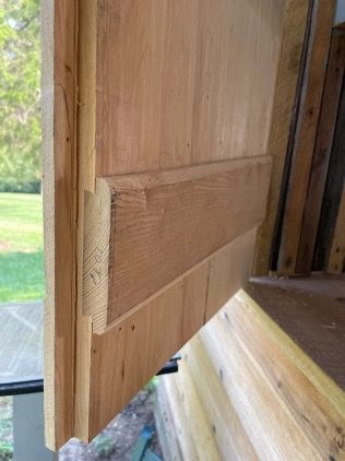 Dovetail shutters