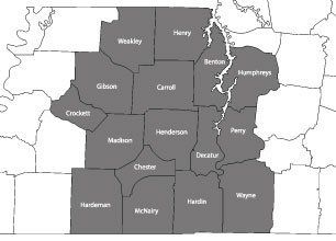 Arrow Paving Co. Inc. - service area map