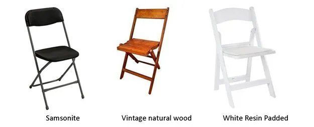 Different chairs
