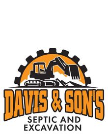 Davis and Son 's Septic and Excavation Logo