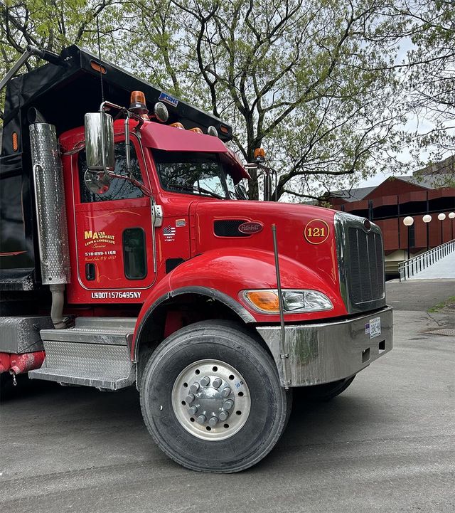 Red truck