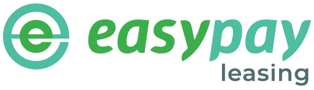 Easypay Leasing logo with green lowercase text and circular green icon