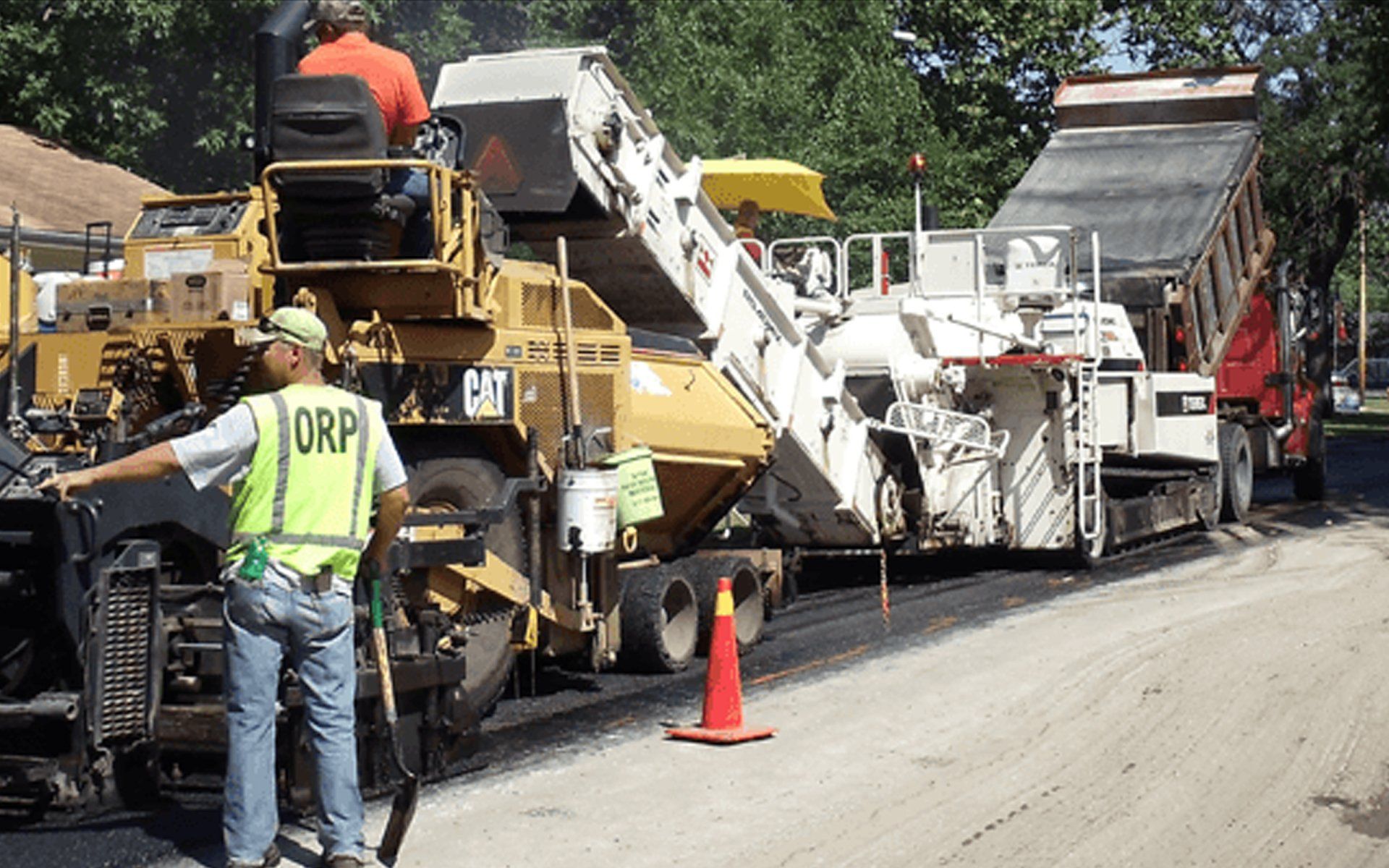 Open Road Paving Company LLC Asphalt Paving Urbana, IL