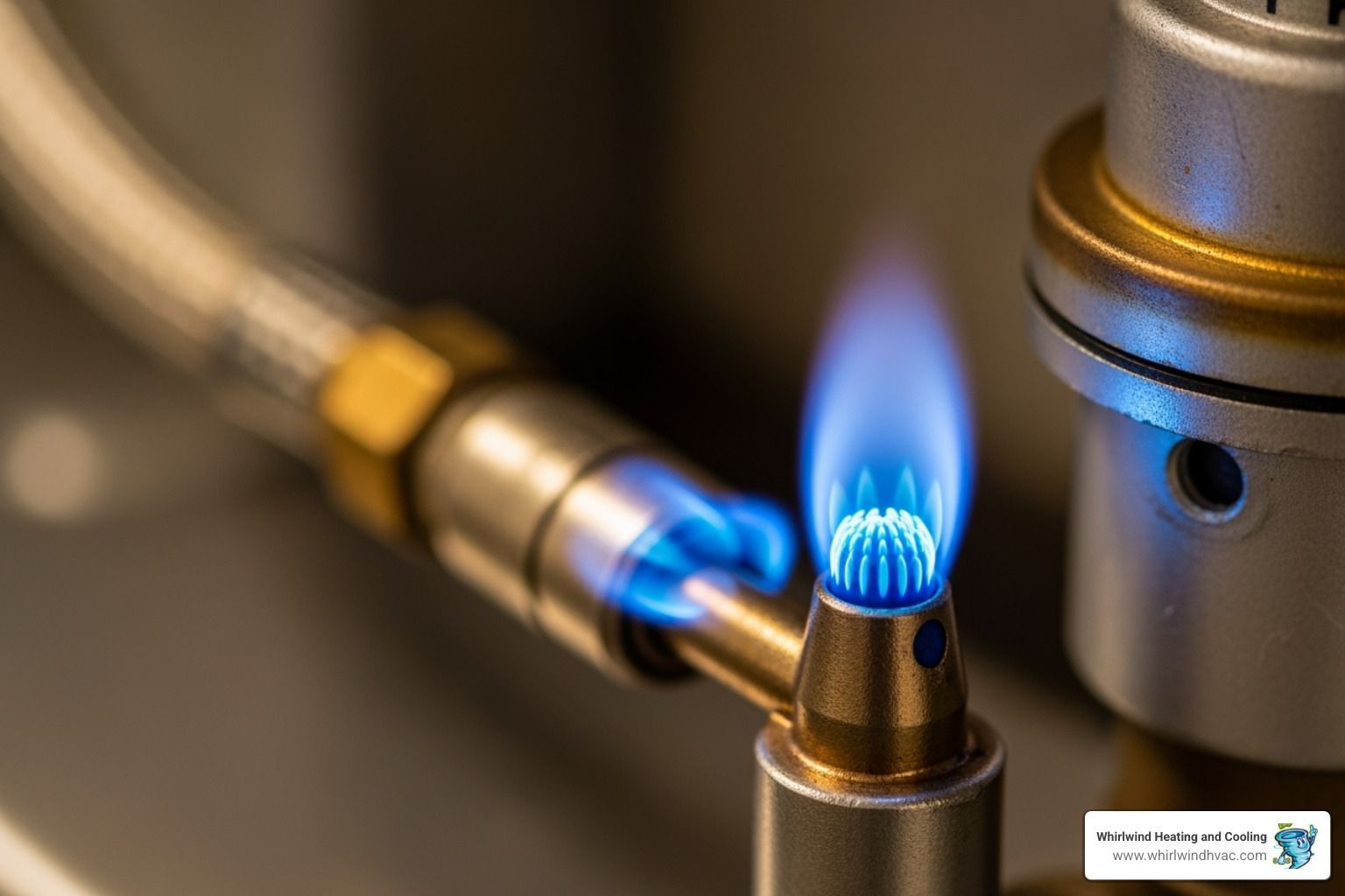 a furnace pilot light - furnace service