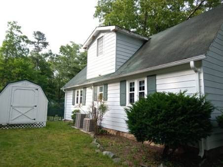 Siding painting after