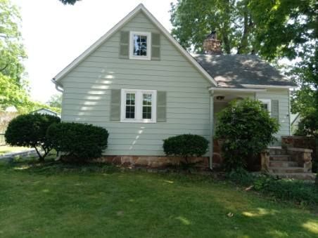 Siding painting before