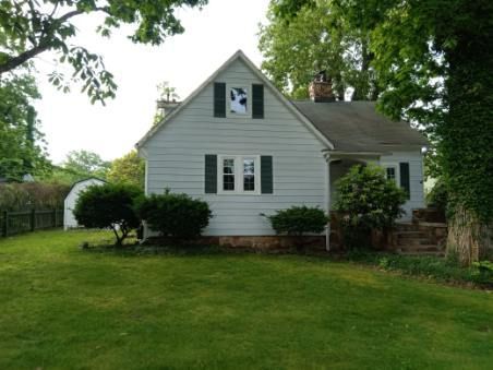 Siding painting after