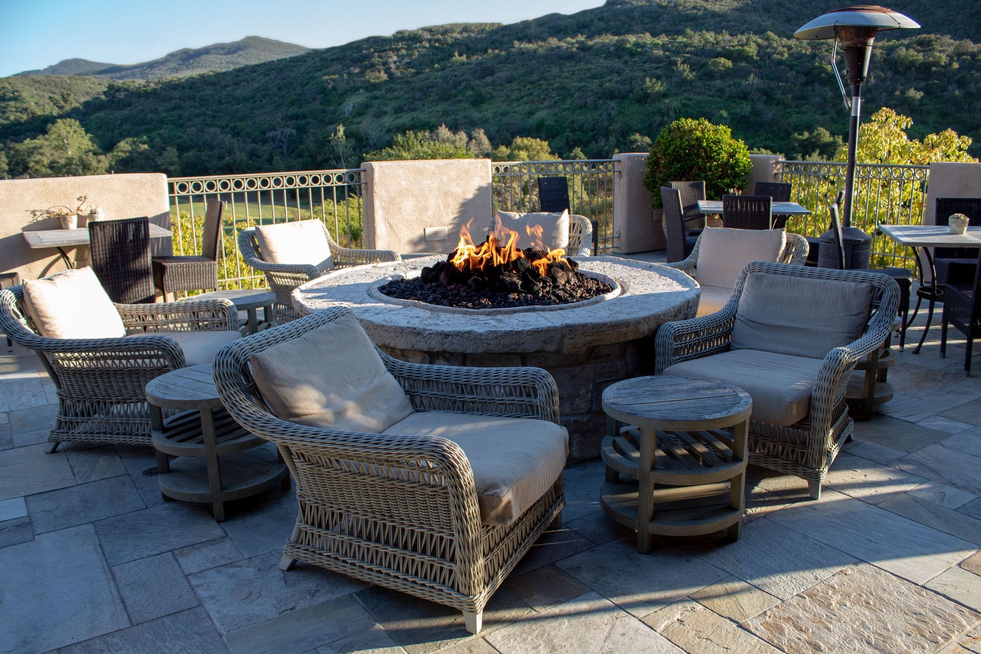 Outdoor fireplaces