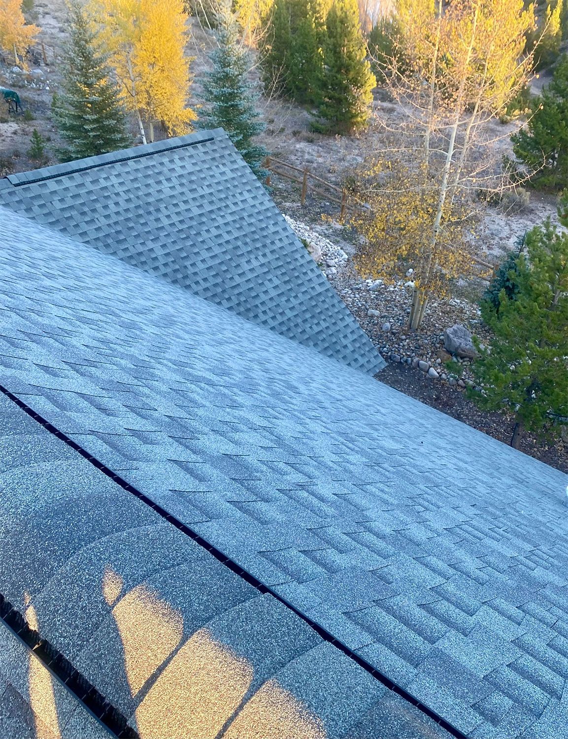 After hail storm damage repair